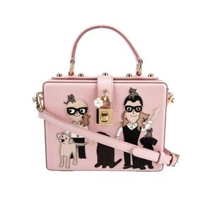 Dolce & Gabbana Leather Dauphine Family Patch